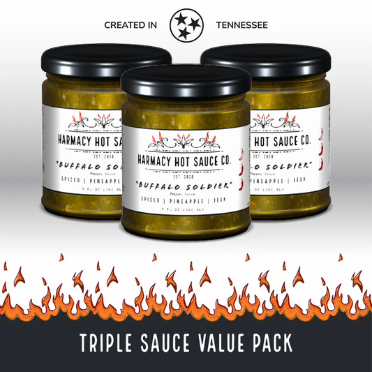 Buffalo Soldier (9oz) - Triple Sauce Value Pack