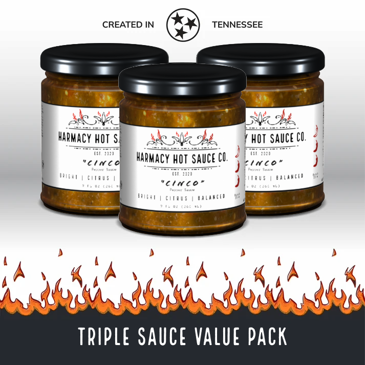 Cinco (9oz) - Triple Sauce Value Pack